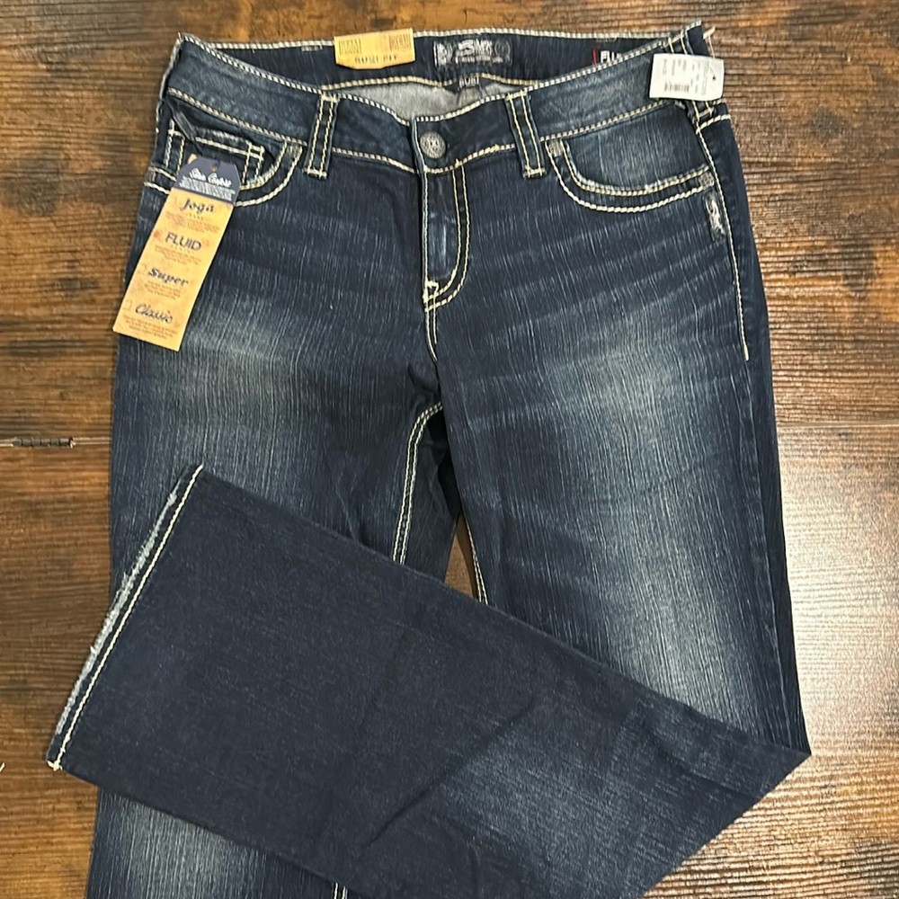 Women’s 34x33 Silver Suki jeans